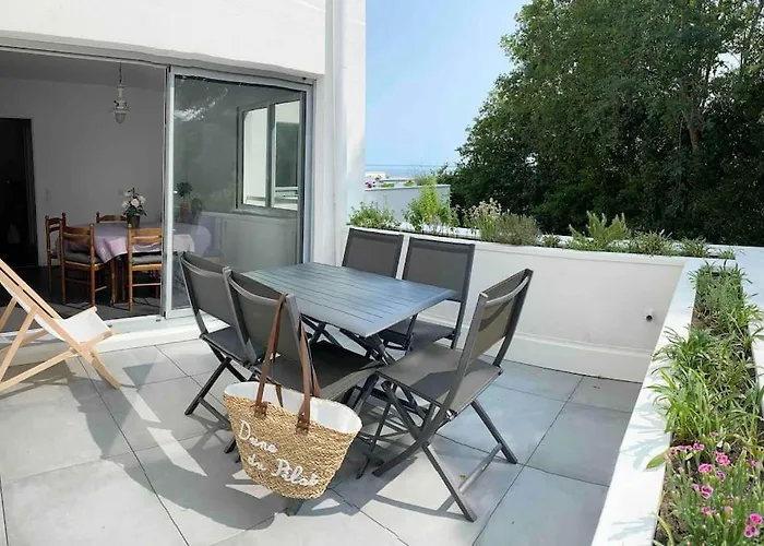 La Dune - 6p Center, Terrasse 10m2 アパート *